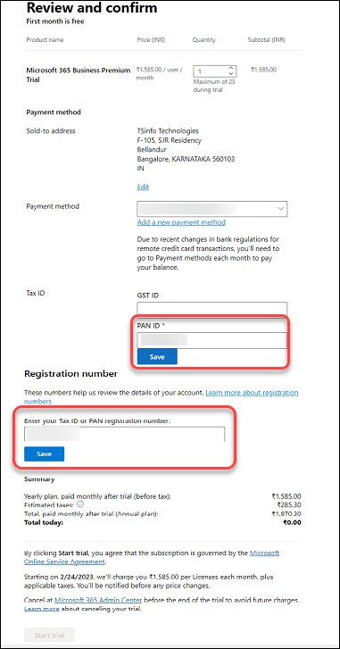 Create sharepoint account free