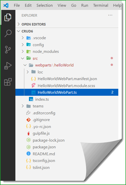 crud operations using sharepoint framework