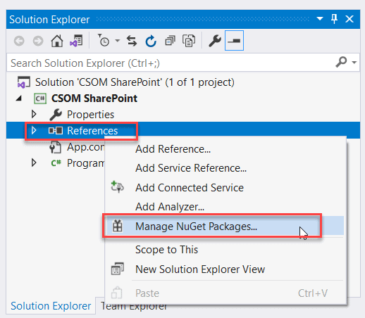 sharepoint csom