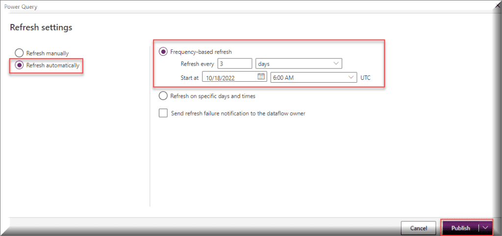 Dataverse Dataflow from Excel