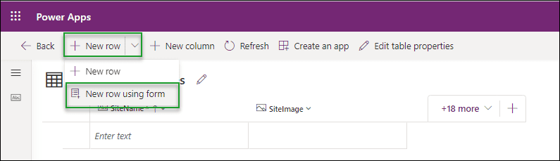 dataverse file column