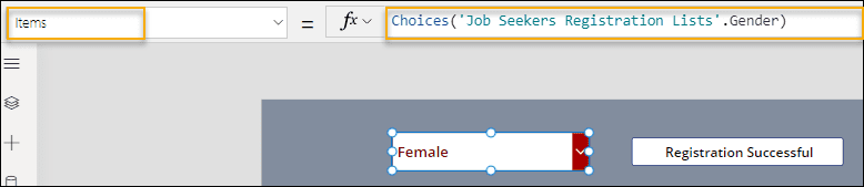 Dataverse get value of Choice field