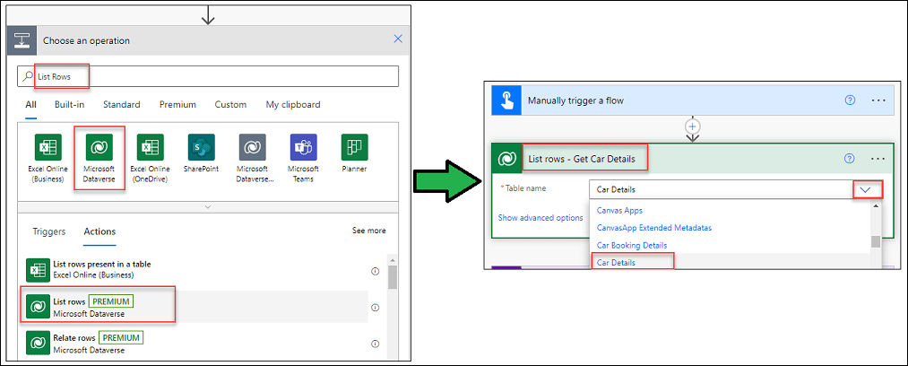 Dataverse List Rows Count in Power Automate