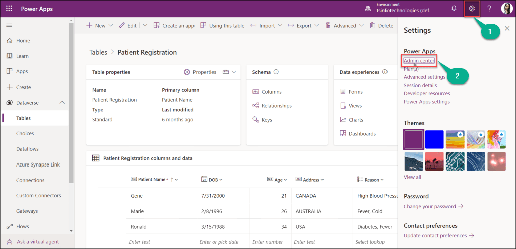 Dataverse Version History