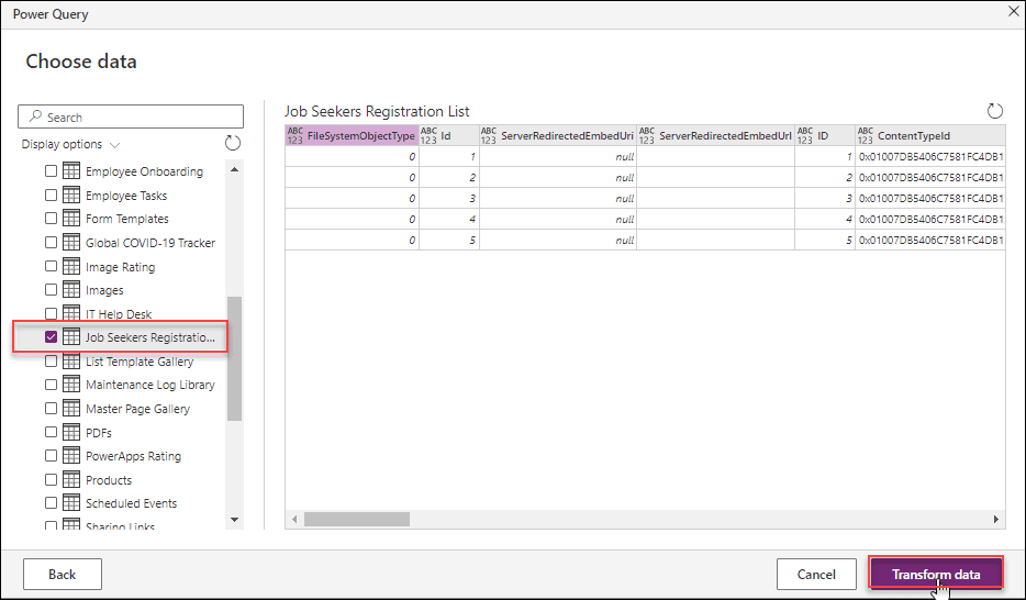 Dataverse vs SharePoint list