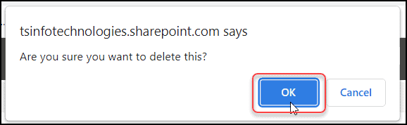 Delete PowerApps from SharePoint list