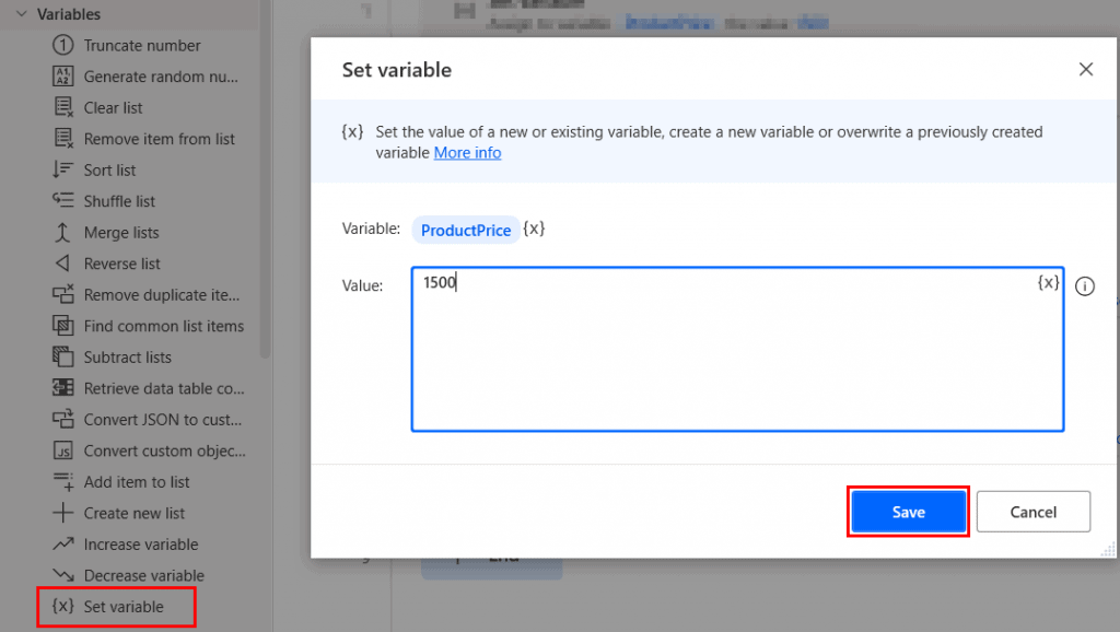 Desktop flow conditions