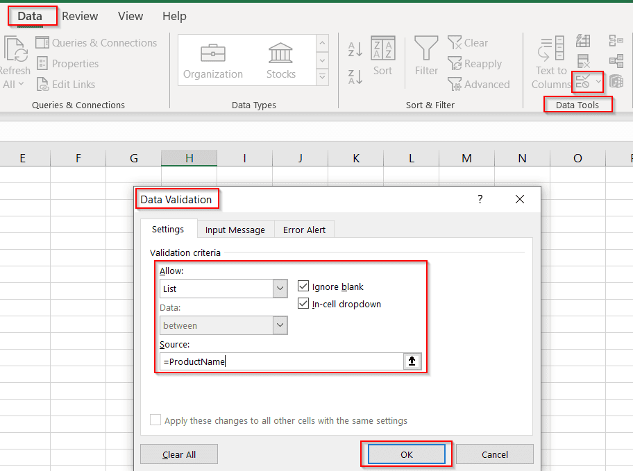 Example of add a column with a dropdown list using Power Query