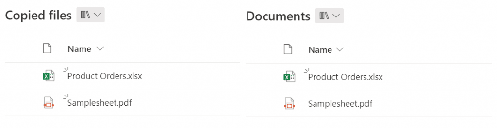 Example of power automate parallel branch