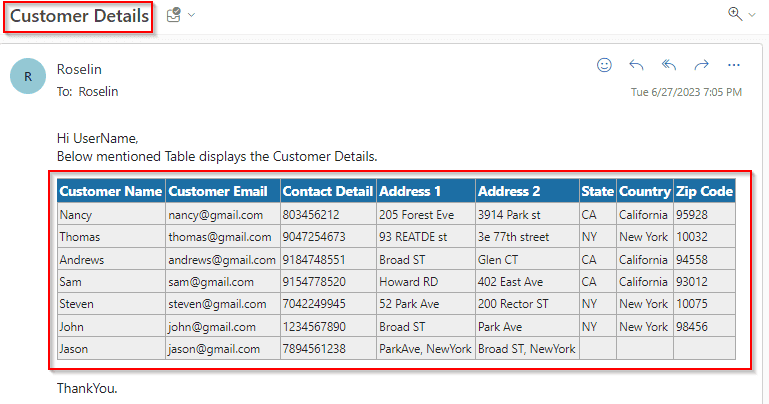 create html table in power automate from sharepoint list