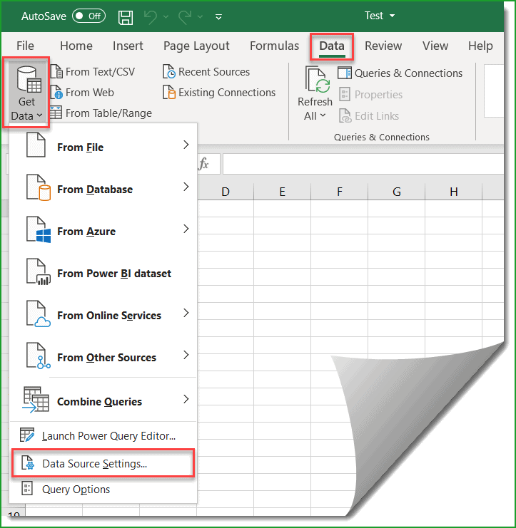 excel get data from sharepoint folder access to the resource is forbidden