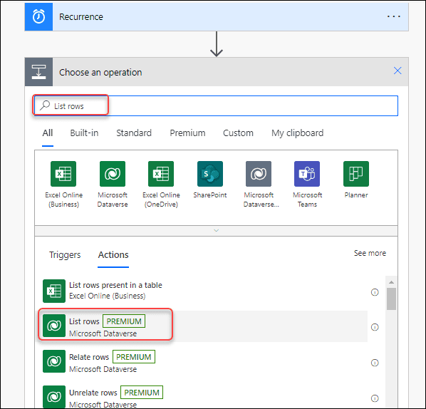 Export Dataverse Table to Excel using Power Automate