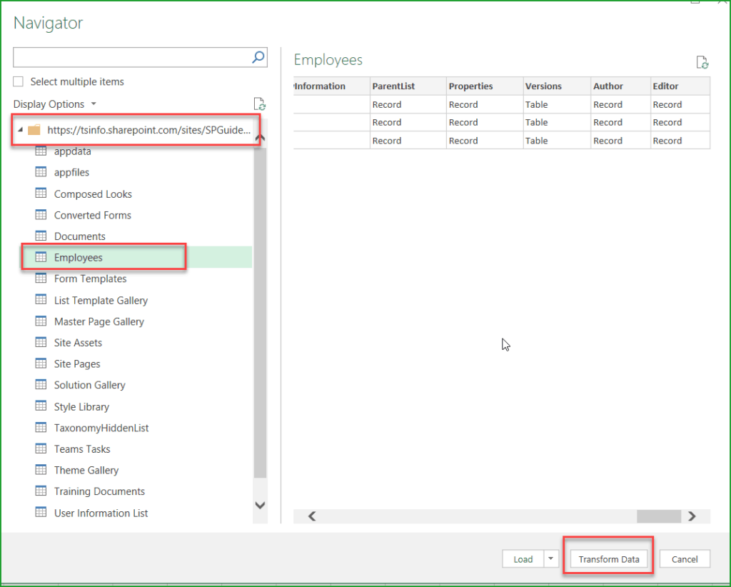 export sharepoint list to excel