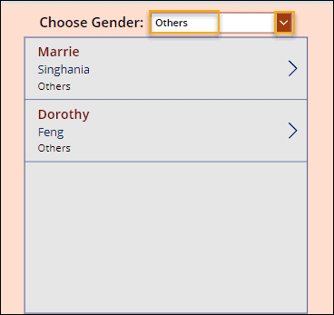 Filter Dataverse Choice by Dropdown