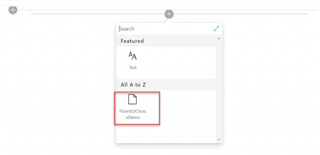 fluent ui react spfx choice group