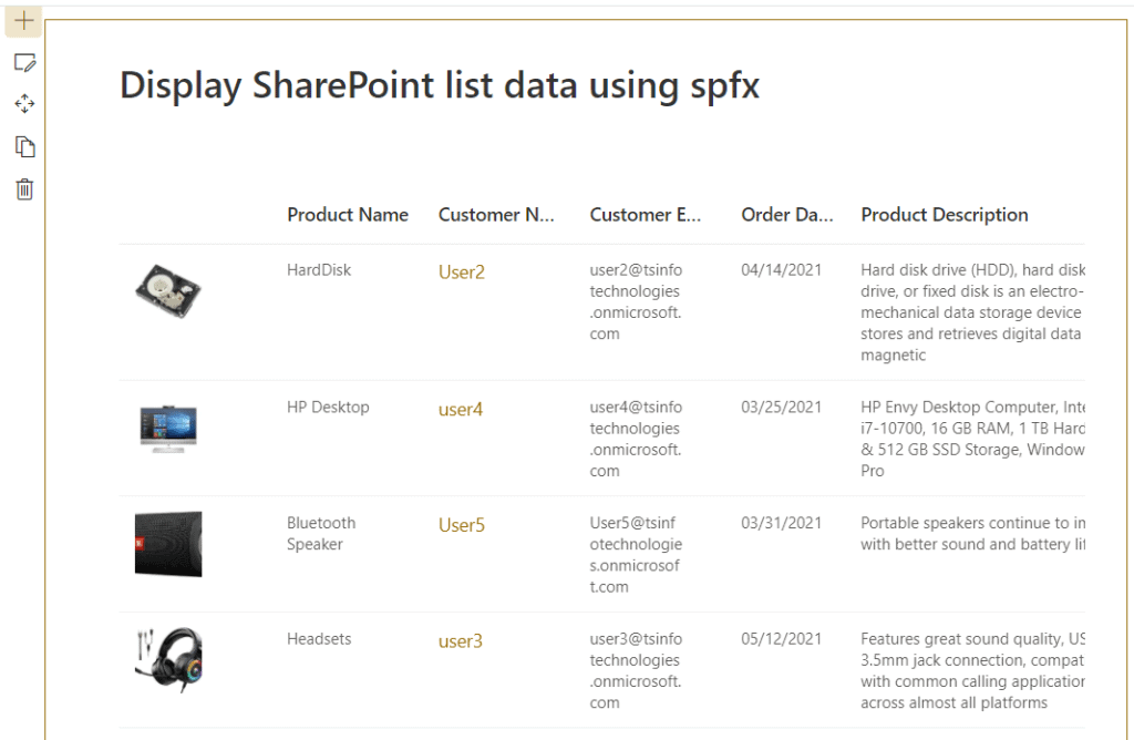 get sharepoint list items using reactjs spfx