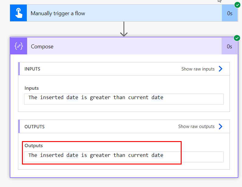 Give an example of IF expression in Power Automate