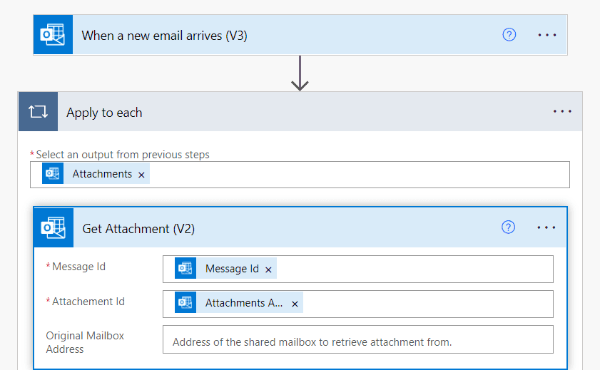 how do you specify multiple keywords in the subject filter Power Automate