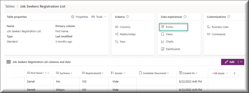 How to add file column to Dataverse Form