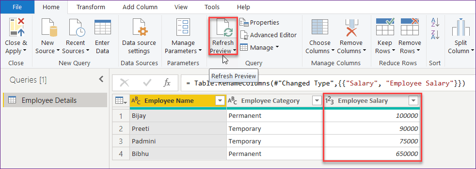 how to change data sources in power bi