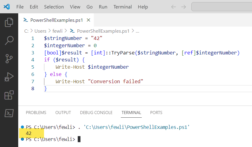 How to Convert String to Integer in PowerShell