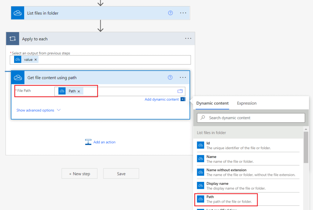 How to copy files between OneDrive for business and SharePoint using Power Automate