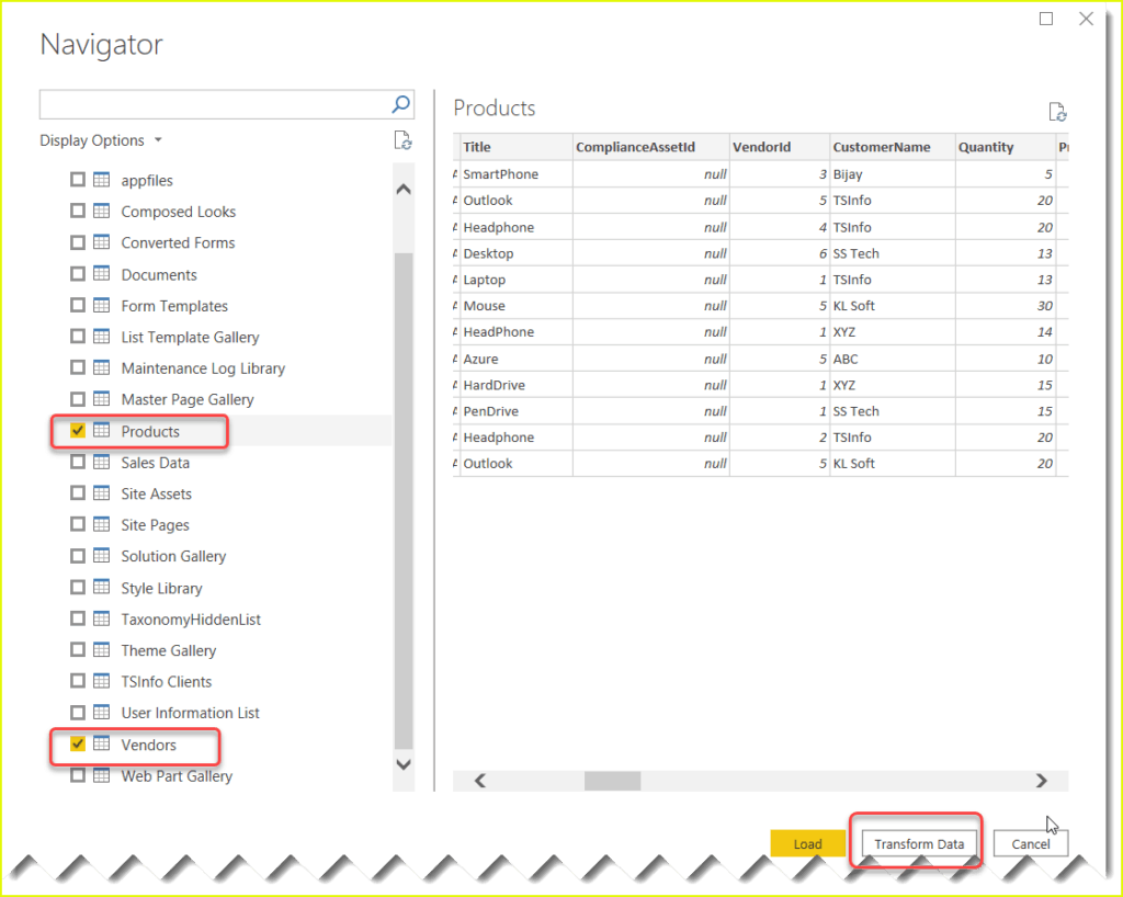 how to create power bu report from sharepoint list