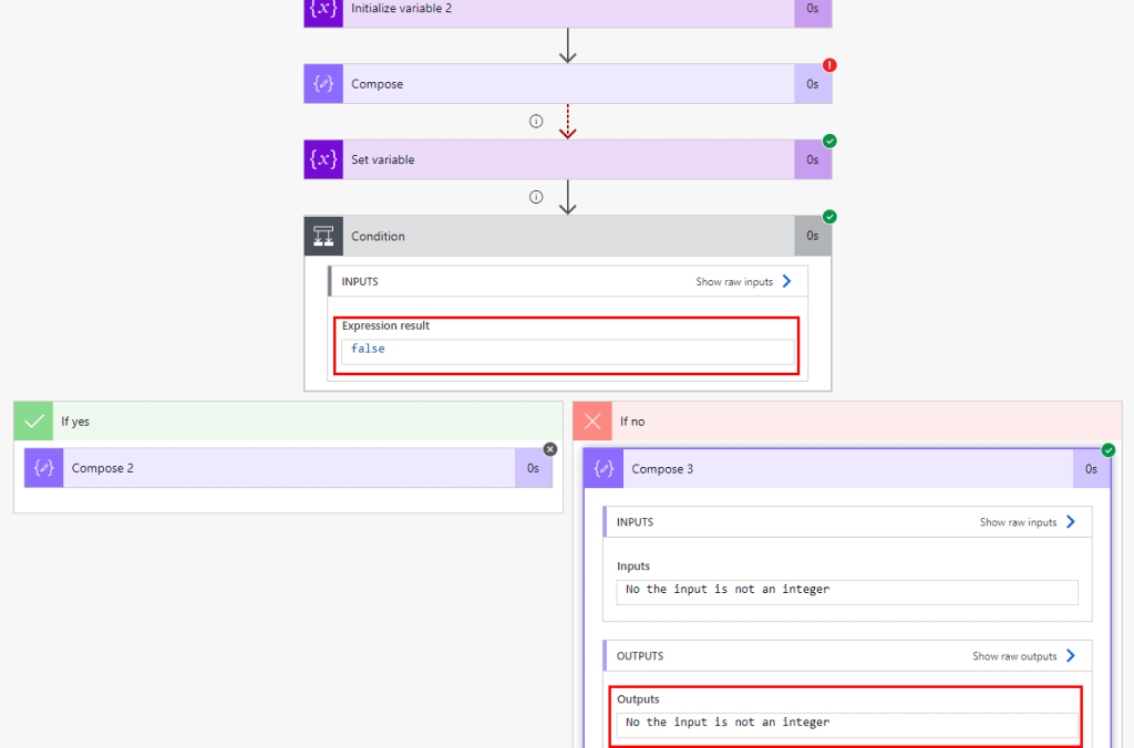 How to determine if a string is numeric in Power Automate