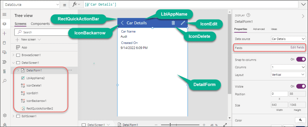 How to get data from Dataverse to Power Apps