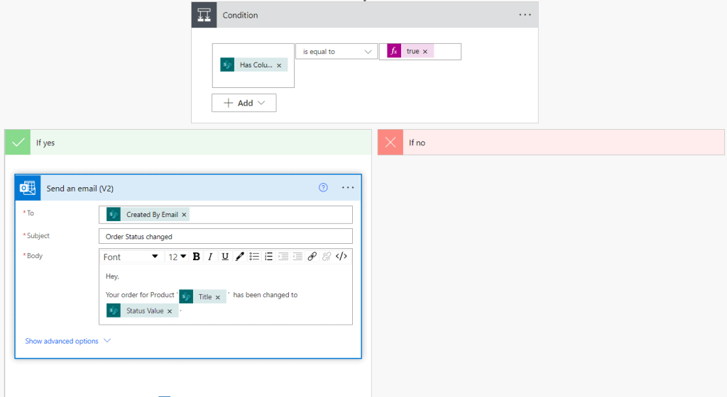 How to get notification if field changed in SharePoint list using Power Automate