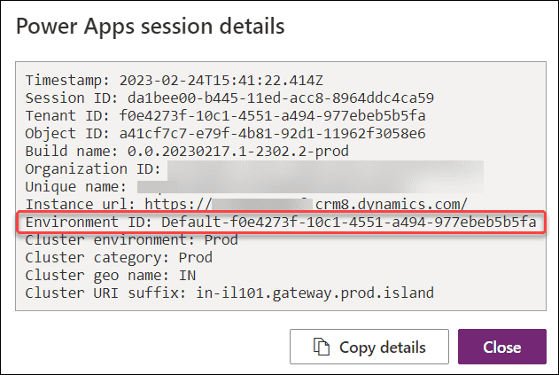 How to Get Power Apps Environment ID