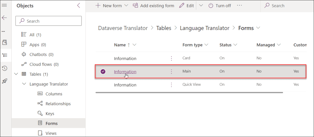 How to translate Text in Dataverse Using Flow