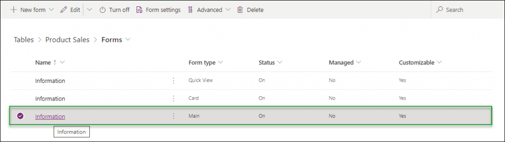 How to use Auto number field in Dataverse table Form