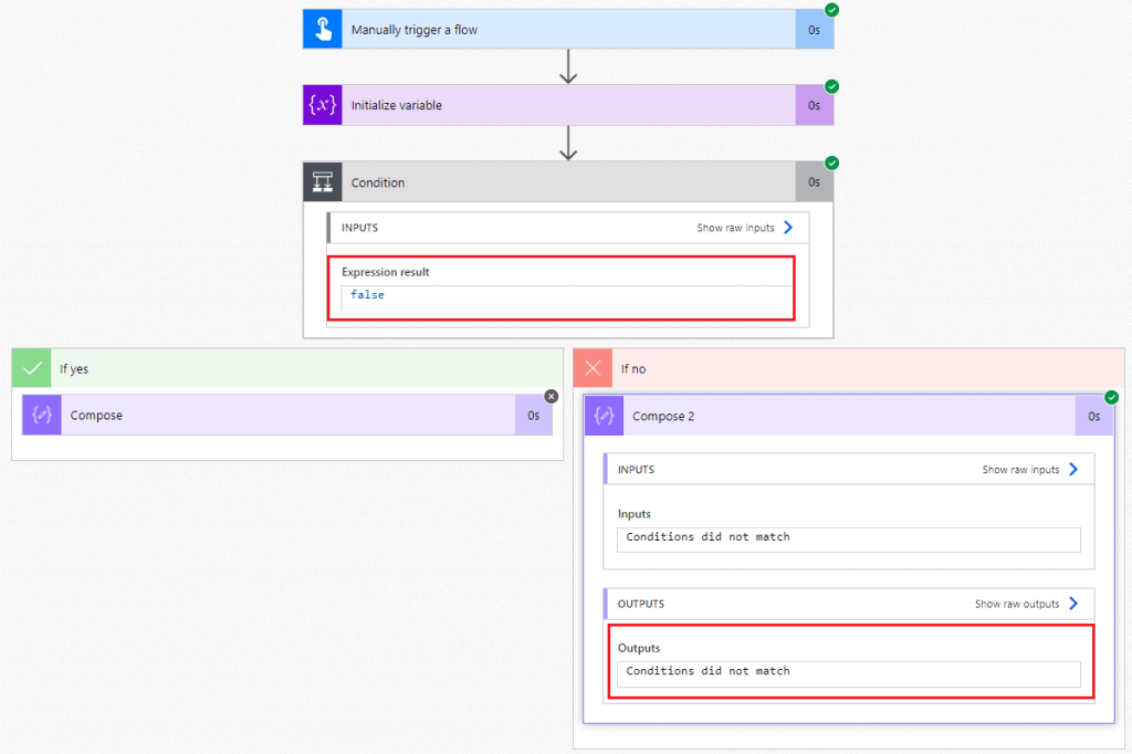 If condition with And in Flow