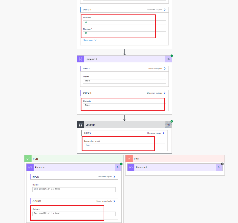 If expression using OR Microsoft flow