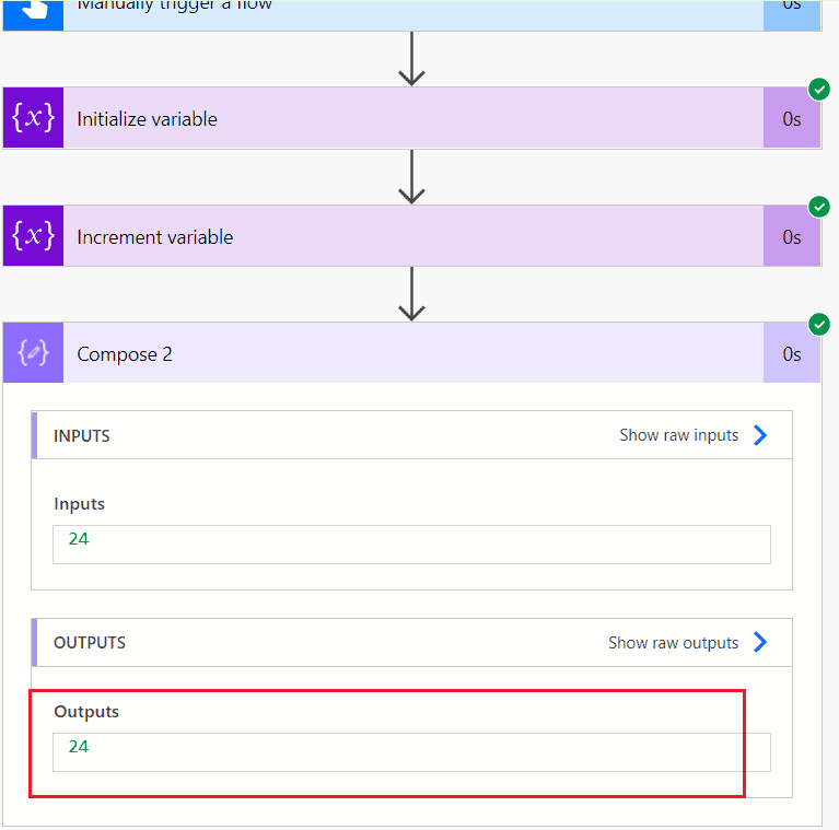 power automate increment variable by 1 