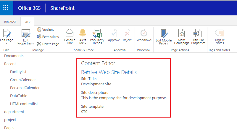 jsom in sharepoint