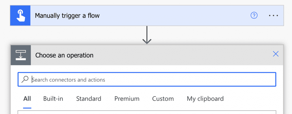 Manually Trigger a flow