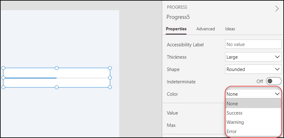 Modern Progress Bar in PowerApps