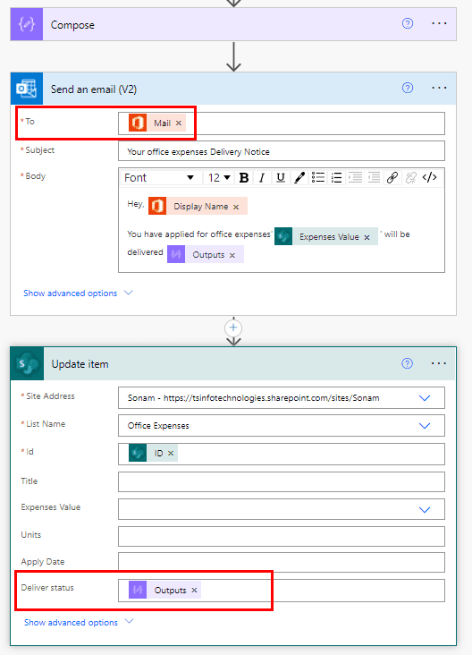 Multiple IF Statements in Microsoft Flow