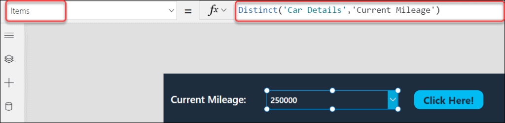 Patch Dataverse Number column using Power Apps Dropdown