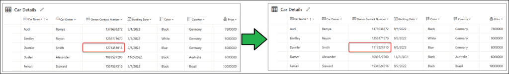 Patch Dataverse Number Field in Power Apps