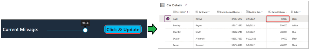 Patch Dataverse Number Field using Power Apps Slider Control