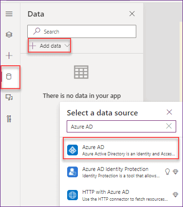 Power Apps Azure AD group