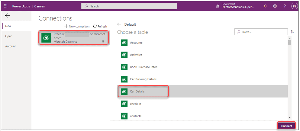 Power Apps Canvas App With Data From Microsoft Dataverse