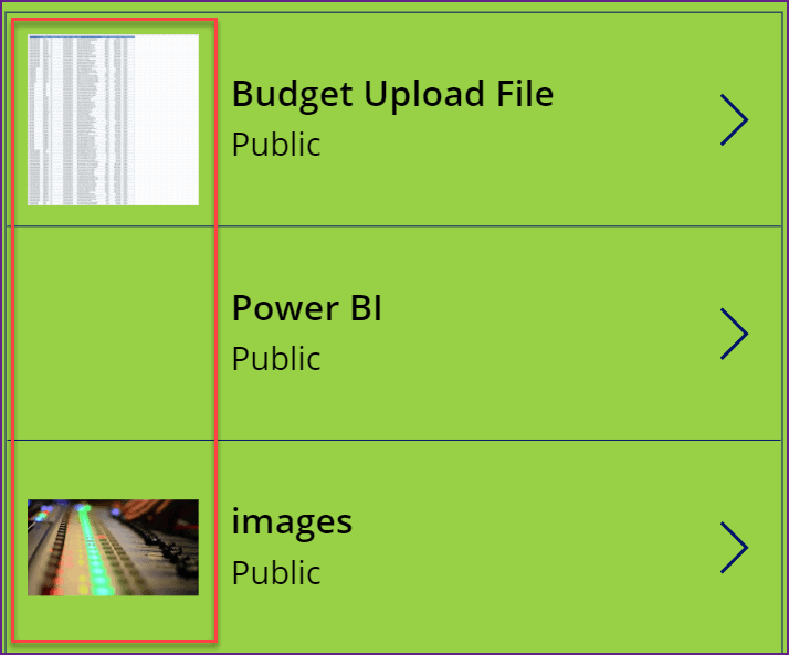 Power Apps change images based on value