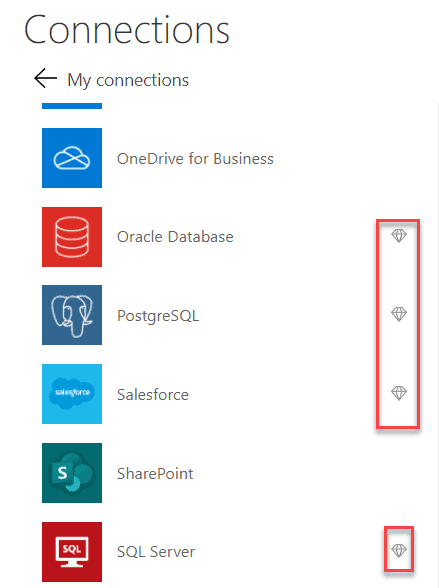 Power Apps connectors