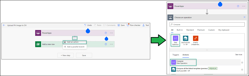 Power Apps image to dataverse