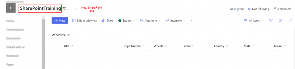 power automate call rest api to SharePoint