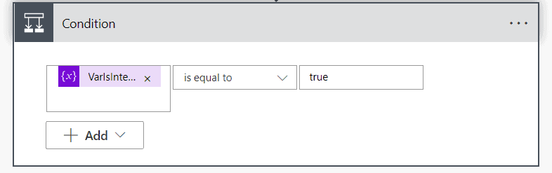 Power automate check if integer